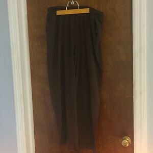 XL (14-18) Petite White Stag Brown Pants